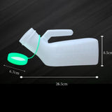 Maxbell Male Urinal Portable Thick Bedpan Potty Nighttime Urinal for Car Man Bedside Green