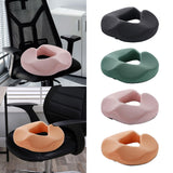 Maxbell Donut Pillow Non Slip Office Chair Cushion for Hemorrhoids Wheelchair Travel gray