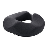 Maxbell Donut Pillow Non Slip Office Chair Cushion for Hemorrhoids Wheelchair Travel gray