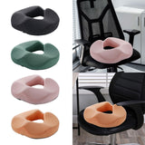 Maxbell Donut Pillow Non Slip Office Chair Cushion for Hemorrhoids Wheelchair Travel gray