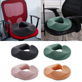 Maxbell Donut Pillow Non Slip Office Chair Cushion for Hemorrhoids Wheelchair Travel gray