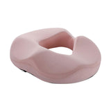 Maxbell Donut Pillow Non Slip Office Chair Cushion for Hemorrhoids Wheelchair Travel pink