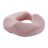 Maxbell Donut Pillow Non Slip Office Chair Cushion for Hemorrhoids Wheelchair Travel pink