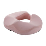 Maxbell Donut Pillow Non Slip Office Chair Cushion for Hemorrhoids Wheelchair Travel pink