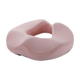 Maxbell Donut Pillow Non Slip Office Chair Cushion for Hemorrhoids Wheelchair Travel pink