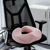 Maxbell Donut Pillow Non Slip Office Chair Cushion for Hemorrhoids Wheelchair Travel pink