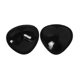 Maxbell 2Pcs Bra Pads Inserts Bra Accessories Soft for Swimwear Yoga Wear Sports Bra Black