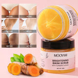 Maxbell Brightening Scrub for Dark Exfoliating Scrub for Body Inner Thighs Gift