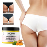 Maxbell Brightening Scrub for Dark Exfoliating Scrub for Body Inner Thighs Gift