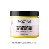 Maxbell Brightening Scrub for Dark Exfoliating Scrub for Body Inner Thighs Gift