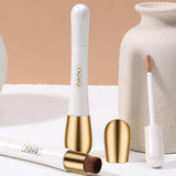 Maxbell 2 in 1 Foundation and Concealer Waterproof for All Skin Types Built in Brush