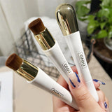 Maxbell 2 in 1 Foundation and Concealer Waterproof for All Skin Types Built in Brush
