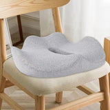 Maxbell Memory Foam Seat Chair Cushion Tailbone Seat Cushion for Travel Gaming Chair grey