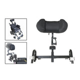 Maxbell Wheelchair Headrest Lightweight Wheelchair Accessories Detachable Adjustable 22mm clamp block