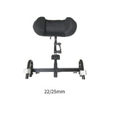 Maxbell Wheelchair Headrest Lightweight Wheelchair Accessories Detachable Adjustable 22mm clamp block