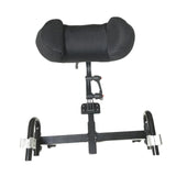 Maxbell Wheelchair Headrest Lightweight Wheelchair Accessories Detachable Adjustable 22mm clamp block