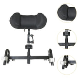 Maxbell Wheelchair Headrest Lightweight Wheelchair Accessories Detachable Adjustable 22mm clamp block