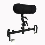 Maxbell Wheelchair Headrest Lightweight Wheelchair Accessories Detachable Adjustable 22mm clamp block