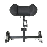 Maxbell Wheelchair Headrest Lightweight Wheelchair Accessories Detachable Adjustable 25mm clamp block