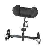 Maxbell Wheelchair Headrest Lightweight Wheelchair Accessories Detachable Adjustable 25mm clamp block