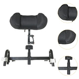 Maxbell Wheelchair Headrest Lightweight Wheelchair Accessories Detachable Adjustable 25mm clamp block