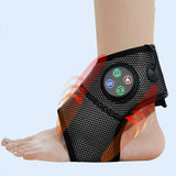 Maxbell Foot Ankle Massager Three Gears Heated Ankle Support Brace for Home Yoga Gym