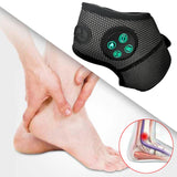 Maxbell Foot Ankle Massager Three Gears Heated Ankle Support Brace for Home Yoga Gym