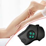 Maxbell Foot Ankle Massager Three Gears Heated Ankle Support Brace for Home Yoga Gym