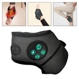 Maxbell Foot Ankle Massager Three Gears Heated Ankle Support Brace for Home Yoga Gym