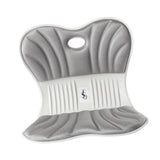 Maxbell Back Posture Corrector Back and Support for Office Computer Chair Floor Seat Gray