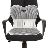 Maxbell Back Posture Corrector Back and Support for Office Computer Chair Floor Seat Gray