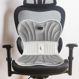 Maxbell Back Posture Corrector Back and Support for Office Computer Chair Floor Seat Gray