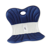 Maxbell Back Posture Corrector Back and Support for Office Computer Chair Floor Seat Dark Blue