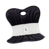 Maxbell Back Posture Corrector Back and Support for Office Computer Chair Floor Seat Black