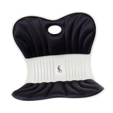 Maxbell Back Posture Corrector Back and Support for Office Computer Chair Floor Seat Black