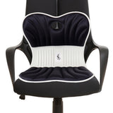 Maxbell Back Posture Corrector Back and Support for Office Computer Chair Floor Seat Black