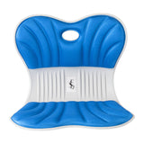Maxbell Back Posture Corrector Back and Support for Office Computer Chair Floor Seat Blue