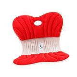 Maxbell Back Posture Corrector Back and Support for Office Computer Chair Floor Seat Red