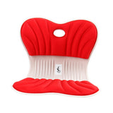 Maxbell Back Posture Corrector Back and Support for Office Computer Chair Floor Seat Red