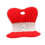 Maxbell Back Posture Corrector Back and Support for Office Computer Chair Floor Seat Red