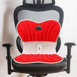 Maxbell Back Posture Corrector Back and Support for Office Computer Chair Floor Seat Red
