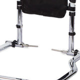 Maxbell Elderly Adults Bed Rails with Double Handles Double Folding Bedside Handrail