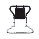 Maxbell Elderly Adults Bed Rails with Double Handles Double Folding Bedside Handrail