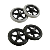 Maxbell 2x Replacement Wheelchair Wheels PVC Premium for Walkers Electric Wheelchair 6inch