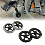 Maxbell 2x Replacement Wheelchair Wheels PVC Premium for Walkers Electric Wheelchair 6inch