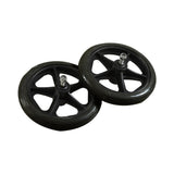 Maxbell 2x Replacement Wheelchair Wheels PVC Premium for Walkers Electric Wheelchair 7inch