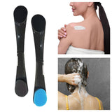 Maxbell Body Brush Multipurpose Lightweight Travel Applicator Brush for Adults Women Black