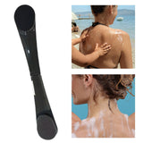 Maxbell Body Brush Multipurpose Lightweight Travel Applicator Brush for Adults Women Black