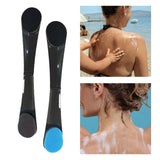 Maxbell Body Brush Multipurpose Lightweight Travel Applicator Brush for Adults Women Black