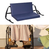 Maxbell Wheelchair Foot Rest Extender Waterproof Dustproof Soft Easily to Use Non Slip 40.6x50.8x2.5cm